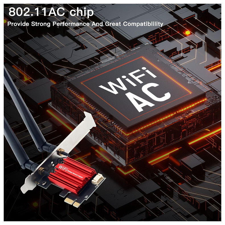 Беспроводной адаптер Fenvi PCE-AC1200S