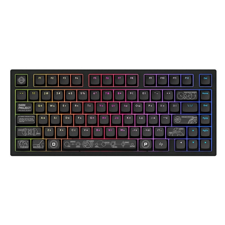 Клавіатура Dark Project ALU81 Terra Nova Black (DPKB_NOVA_81_ANSI_BLACK_UA)