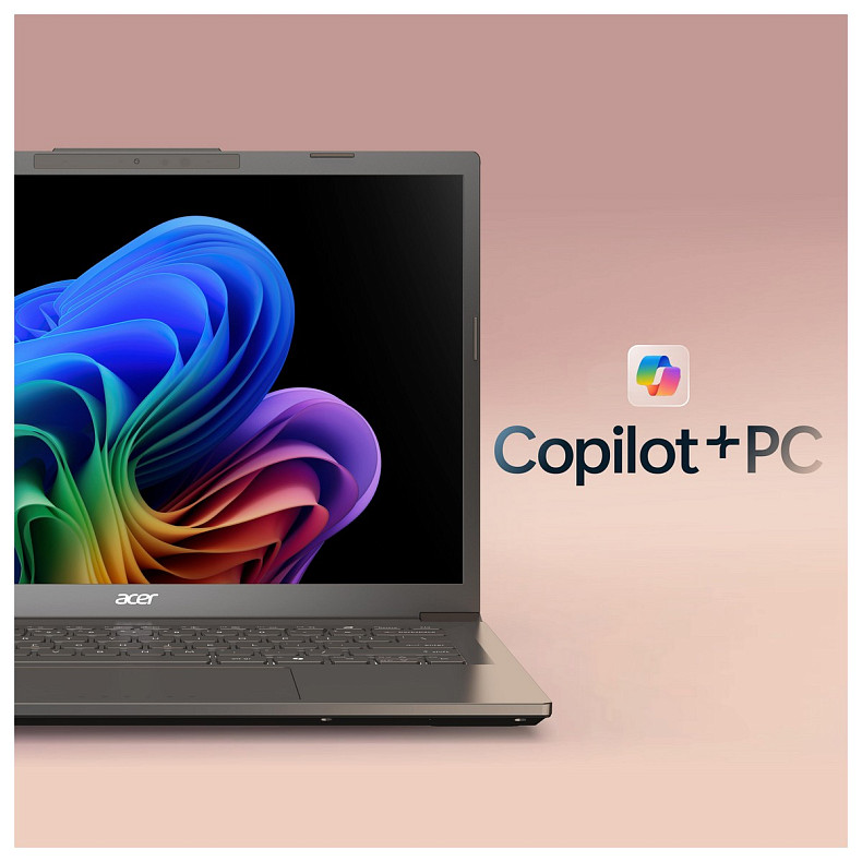 Ноутбук Acer Aspire 14 A14-52M 14" WUXGA OLED, Intel U7-258V, 32GB, F1TB, UMA, Win11, сірий