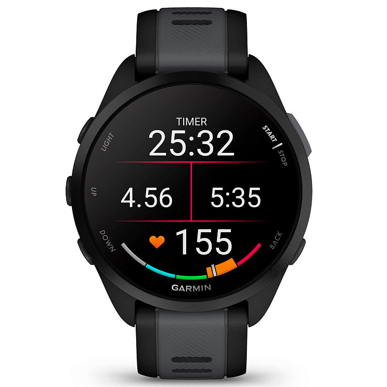 Спортивные часы GARMIN Forerunner 165 Music Black/Slate Gray
