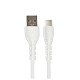 Кабель Proda PD-B47a USB-USB Type-C, 1м, White