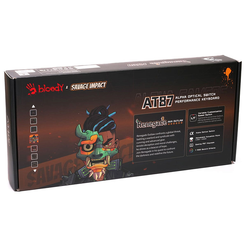 Клавіатура Bloody AT87 (Renegade)