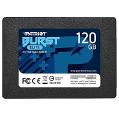 SSD диск Patriot Burst Elite 120GB (PBE120GS25SSDR)