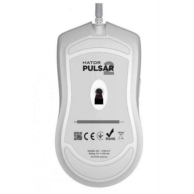 Мышка Hator Pulsar 2 White (HTM-511)