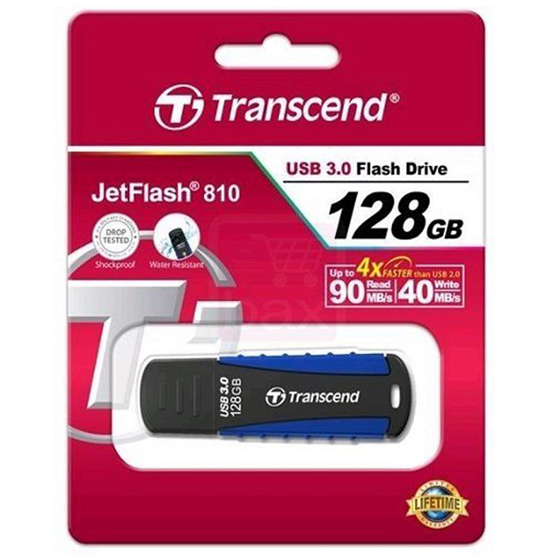 USB флэш-накопитель Transcend JetFlash 810 128GB USB 3.0 Rugged