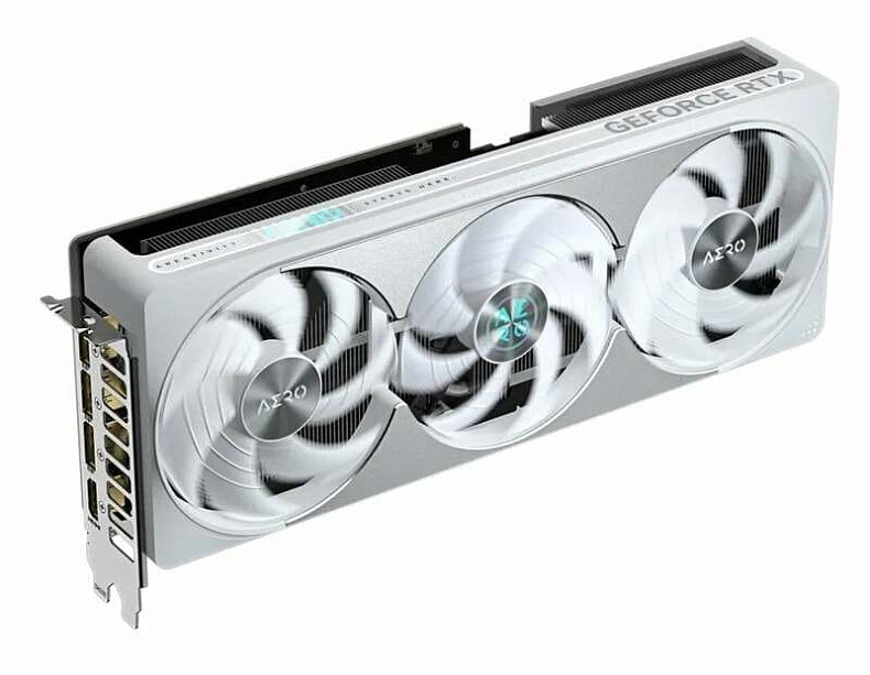 Відеокарта Gigabyte Aorus Master Ice GF RTX 5080 16GB GDDR7 (GV-N5080AORUSM ICE-16GD)