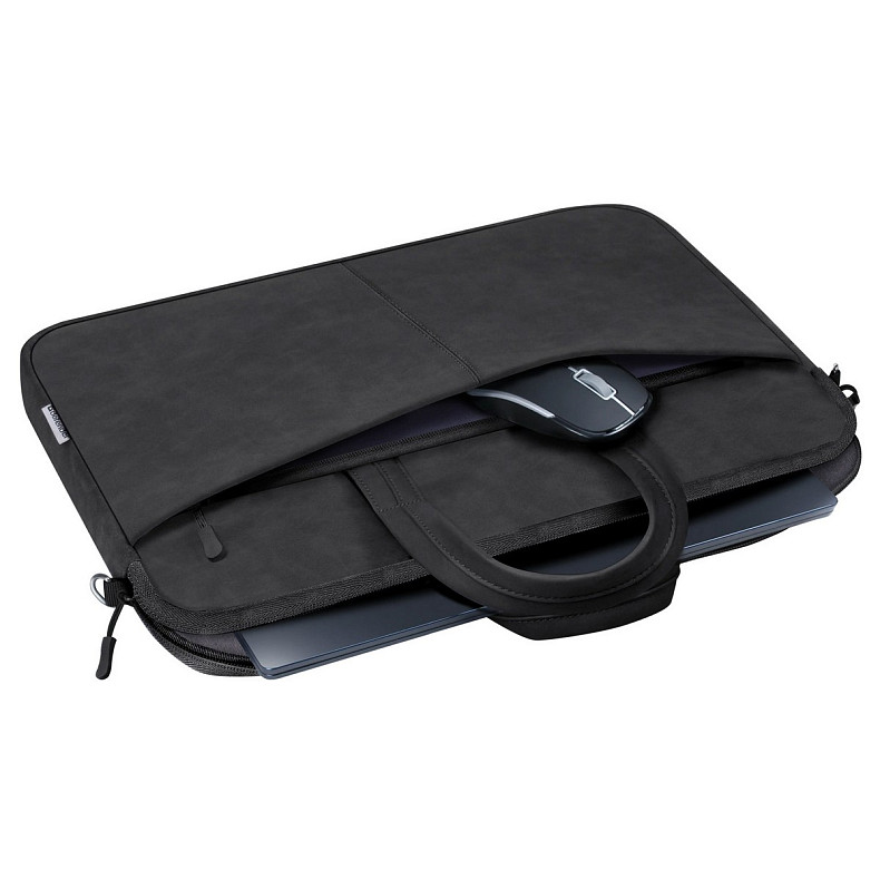 Сумка для ноутбука 15.6'' Defender PU кожа, черная