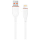 Кабель Cablexpert USB - Lightning (M/M), 2.1A, 1.5м, White (CC-USB2S-AM8PM-1.5M-W)
