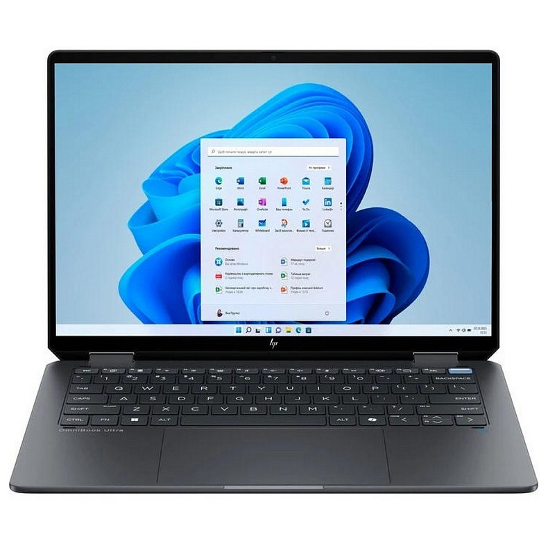 Ноутбук HP OmniBook Ultra Flip x360 14-fh0013ru 14" 2.8K OLED Touch, Intel U7-258V, 32GB, F1TB, UMA,