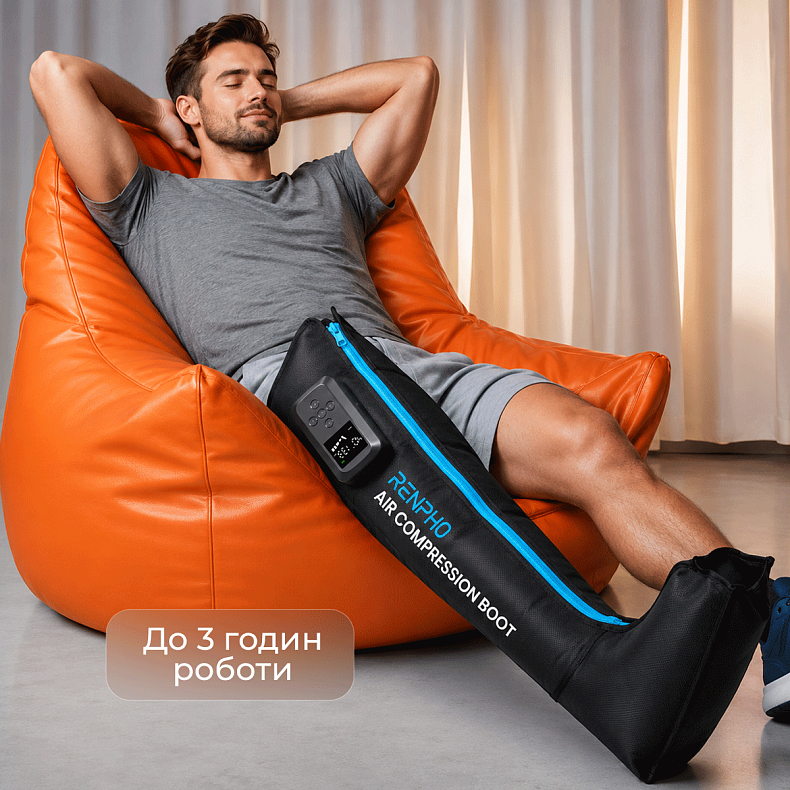 Компресійний масажер для ніг RENPHO Aeria boot Thermal