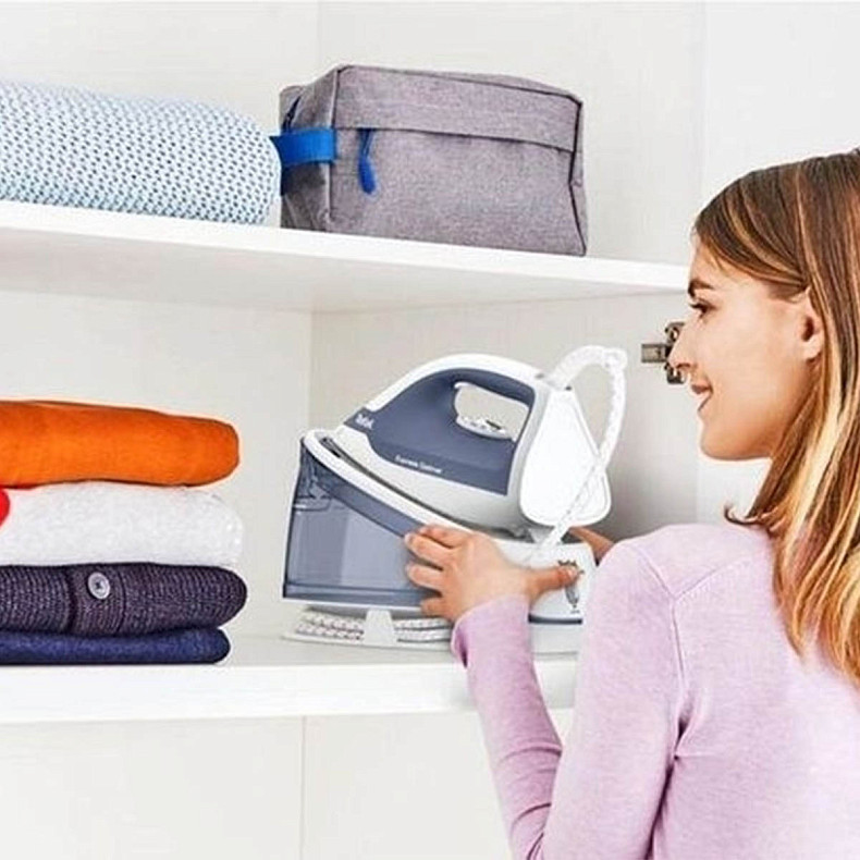 Праска-парогенератор Tefal Optimal, 2200Вт, 1200мл, паровий удар -190гр, постійна пара - 110гр, кера