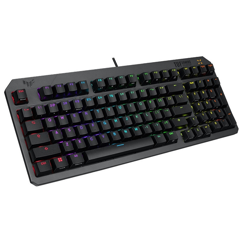 Клавіатура Asus TUF Gaming K3 Gen II Opti-Mech RGB 97key Switches ABS Black (90MP0390-BKMA00)