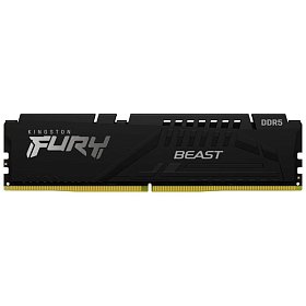 ОЗУ Kingston Fury Beast Black DDR5 16GB 4800 MHz (KF548C38BB-16)