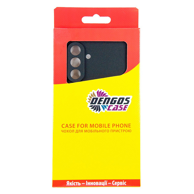 Чохол-накладка Dengos Carbon для Samsung Galaxy A26 SM-A266 Black (DG-TPU-CRBN-225)