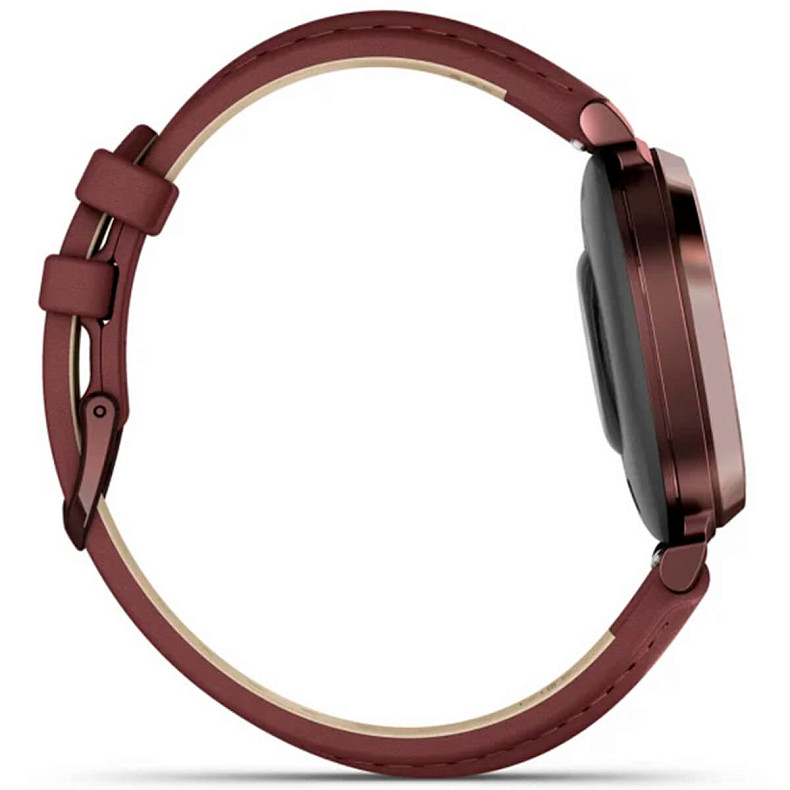 Спортивные часы GARMIN Lily 2 Dark Bronze with Mulberry Leather