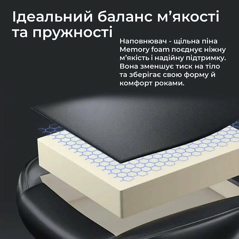 Крісло ігрове Anda Seat Kaiser 4 V2 Size XL Dark Gray Fabric