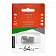 Флеш-накопичувач USB 2.0 64GB Type-C T&G 104 Metal Series Silver (TG104TC-64G)