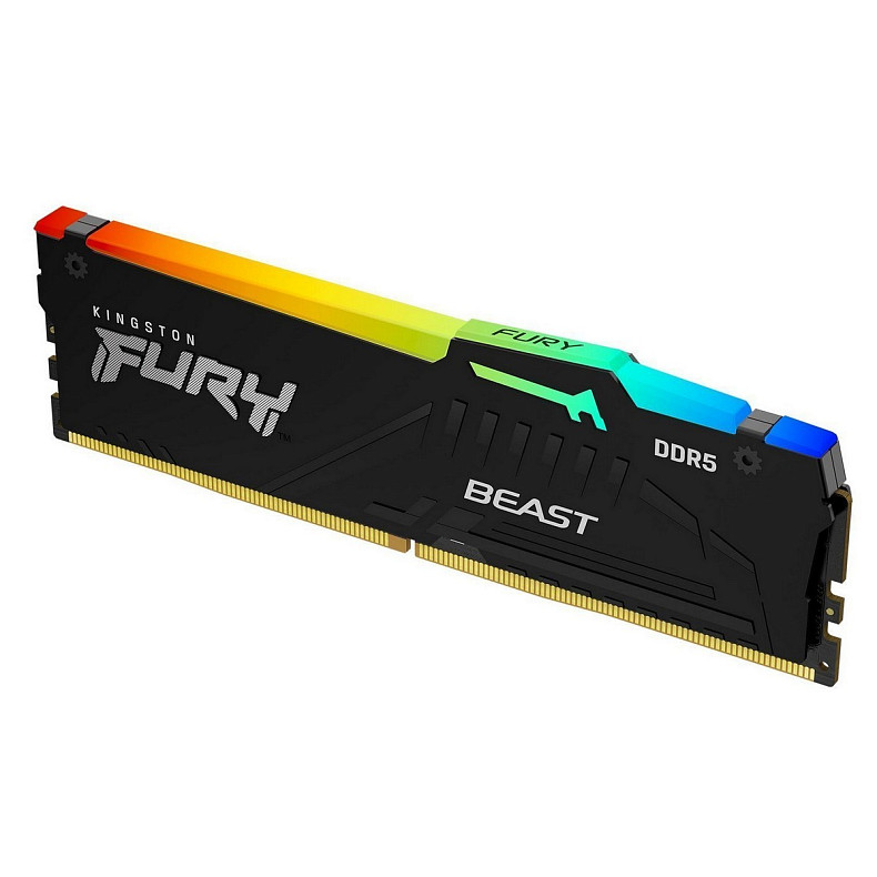 ОЗП Kingston DDR5 64GB 5600 FURY Beast RGB (KF556C36BBEA-64)