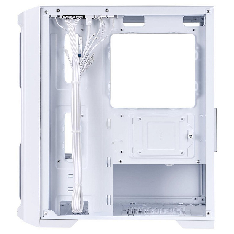 Корпус 1stPlayer H2-WH-4F7-W White без БП