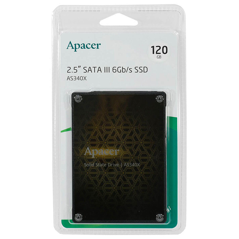 SSD диск Apacer AS340X Panther 120GB (AP120GAS340XC-1)