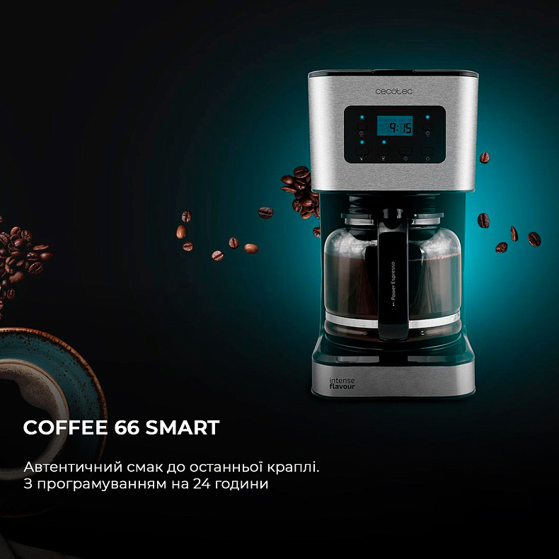 Кофеварка капельная CECOTEC Coffee 66 Smart