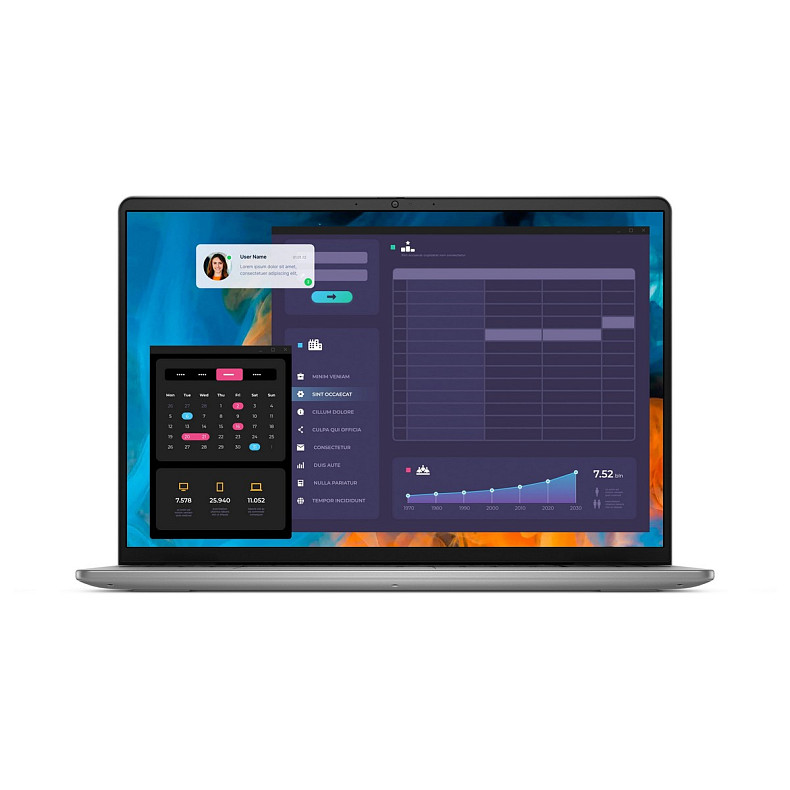 Ноутбук Dell Vostro 5640 16" FHD+ AG, Intel 5 120U, 16GB, F512GB, UMA, Win11P, серый