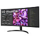 Монітор LG 34" 34WQ60C-B 2xHDMI, DP, Audio, IPS, 3440x1440, 21:9; sRGB 99%, CURVED, HDR10