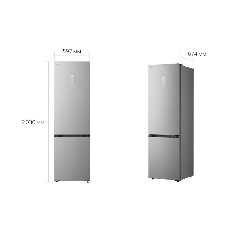 Холодильник LG GC-B509EMLM