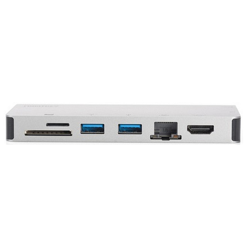 Док-станція DIGITUS Travel USB-C, 8 Port (DA-70866)