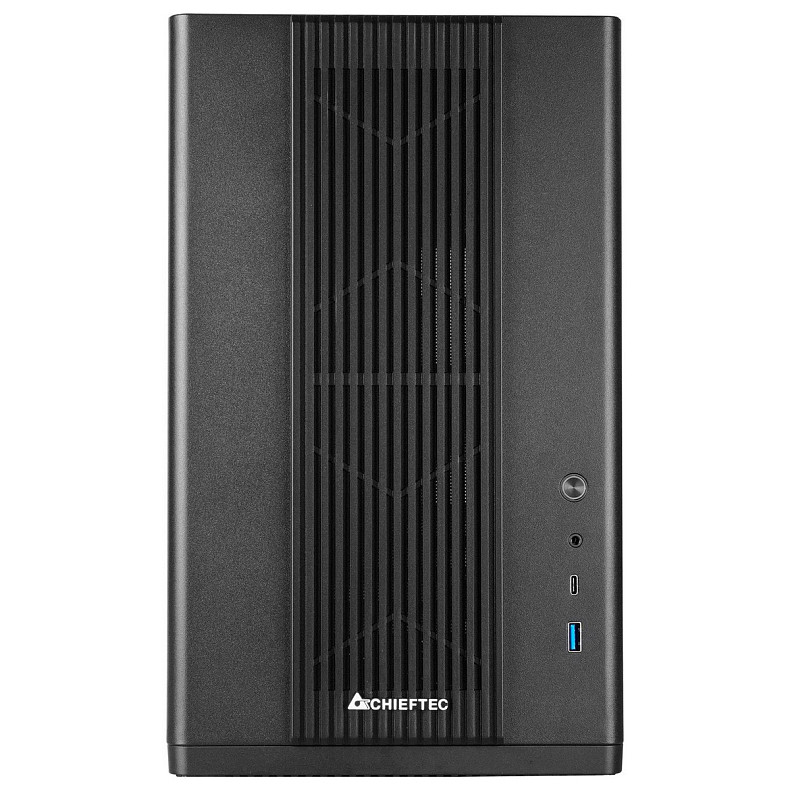 Корпус Chieftec UNI BX-10B-M-OP mATX, без БЖ, Black