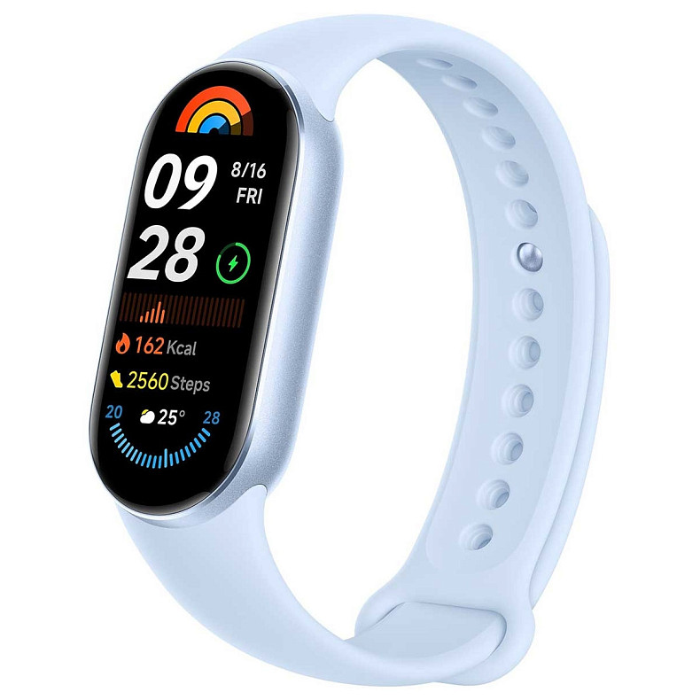 Фитнес-браслет Xiaomi Mi Smart Band 9 Arctic Blue (BHR8346GL)