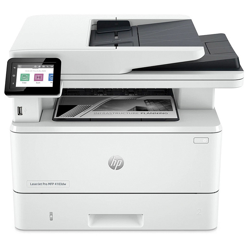 БФП HP LaserJet Pro 4103dw + Wi-Fi (2Z627A)