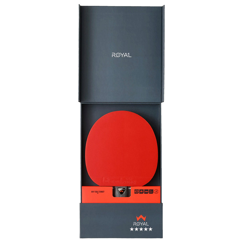 Ракетка для настільного тенісу Stiga Royal Carbon 5 Star FL (1215-2818-01)