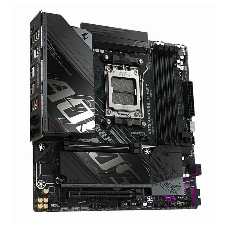 Материнская плата Gigabyte X870M Aorus Elite WiFi7 Socket AM5