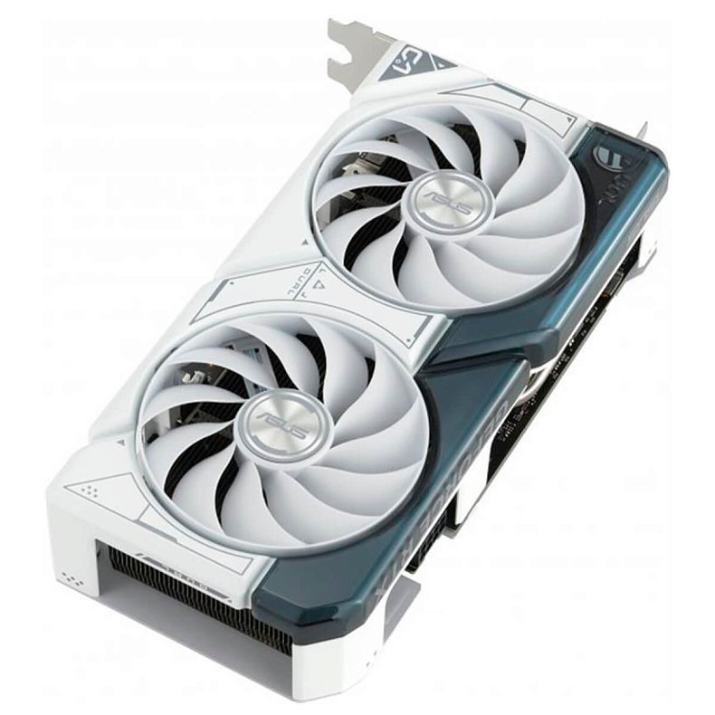 Видеокарта ASUS GeForce RTX 4060 Ti 8GB GDDR6 Dual OC White (DUAL-RTX4060TI-O8G-WHITE)