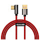 Кабель Baseus Legend Series Elbow USB-USB-C, 2м, Red (CACS000509)
