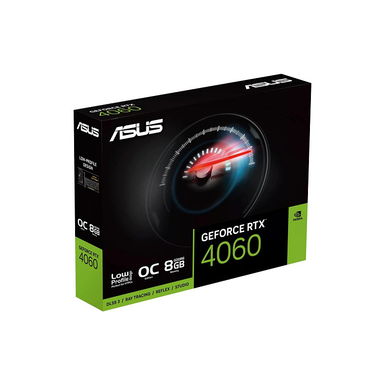 Відеокарта ASUS GeForce RTX 4060 8GB GDDR6 OC low profile RTX4060-O8G-LP-BRK