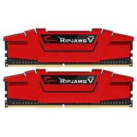 ОЗП DDR4 2x16GB/2666 G.Skill Ripjaws V Red (F4-2666C19D-32GVR)