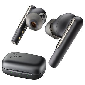 Наушники с микрофоном Poly TWS Voyager Free 60 Earbuds+BT700A+BCHC Black