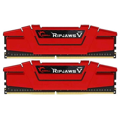 ОЗУ DDR4 2x16GB/2666 G.Skill Ripjaws V Red (F4-2666C19D-32GVR)