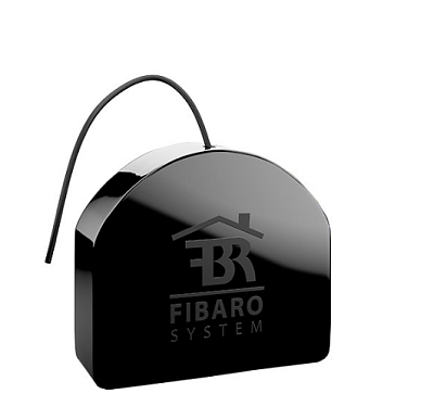 Умное реле Fibaro Roller Shutter 3 Z-Wave 230V черный (FGR-223)