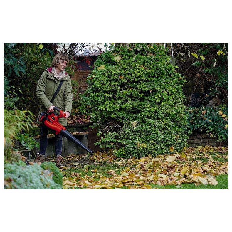 Повітродув-пилосос садовий акумуляторний Einhell GE-LB 36/230 Li E - Solo 36В PXC 230км/год 700куб/г