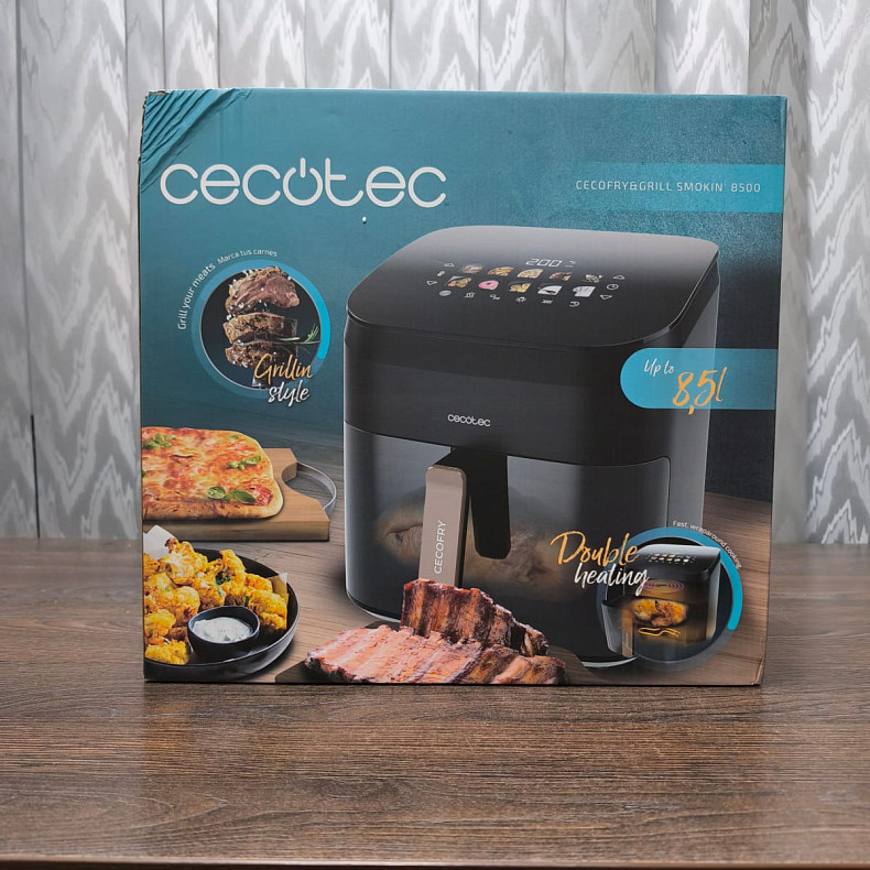 Мультипечь CECOTEC Cecofry&Grill Smokin 8500  -  Уценка