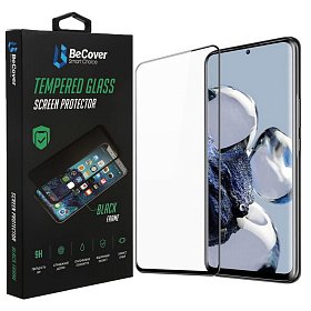 Защитное стекло BeCover для Xiaomi 12T/12T Pro Black (708558)