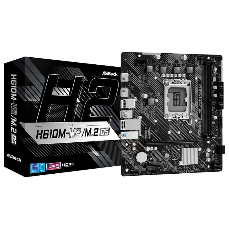 Материнская плата ASRock H610M-H2/M.2 Socket 1700