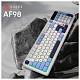 Клавиатура Ajazz AF98 Black USB-C Glacier Blue (AF98-GB)
