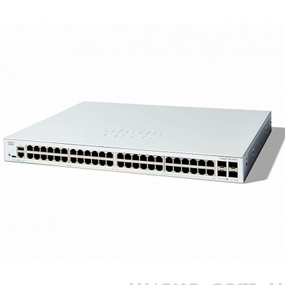 Коммутатор Cisco Catalyst 1200 48xGE, 4x1G SFP