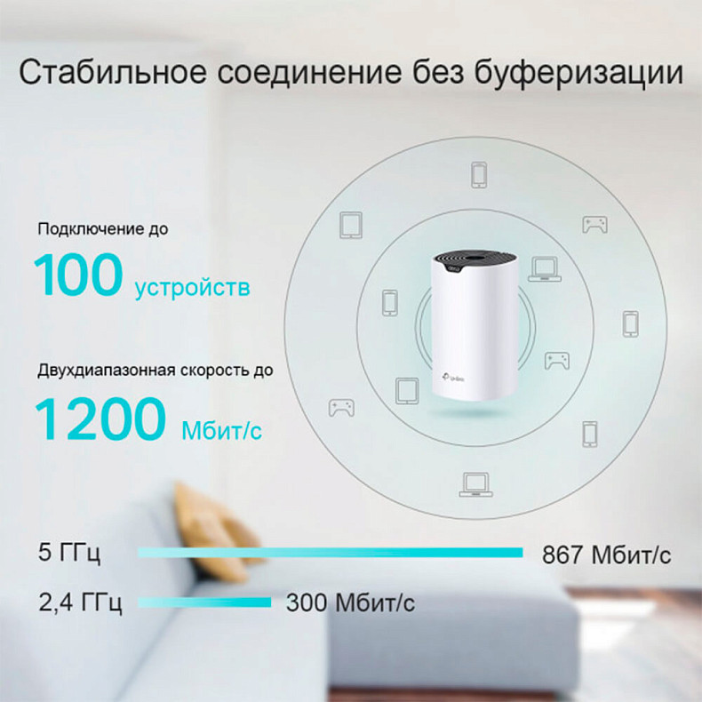 Wi-Fi система TP-LINK DECO S4 3 pcs