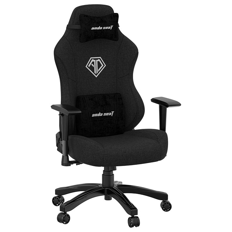 Крісло ігрове Anda Seat Phantom 3 Black Fabric Size L