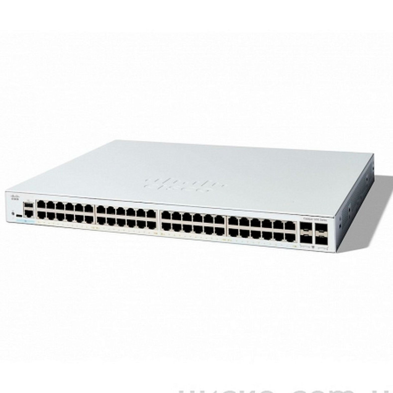 Комутатор Cisco Catalyst 1200 48xGE, 4x1G SFP